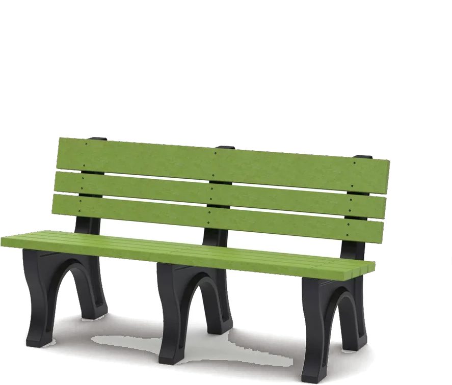 Poly Craft No. 2112, 6&prime; Park Bench